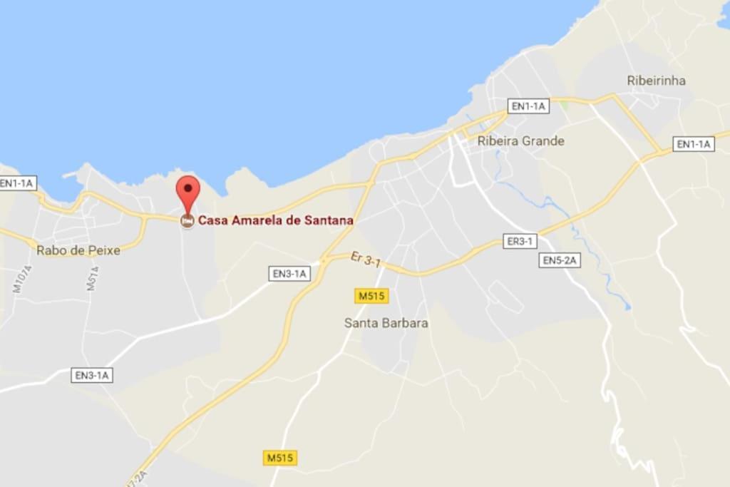 Villa Casa Amarela De Santana Ribeira Grande Exterior foto